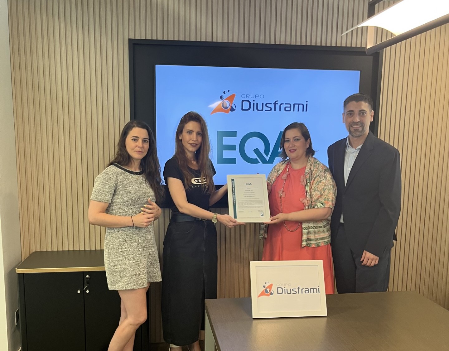 EQA certifica a Diusframi ISO 20400