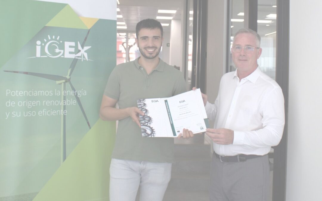 EQA certifica a iGEX en ISO 9001