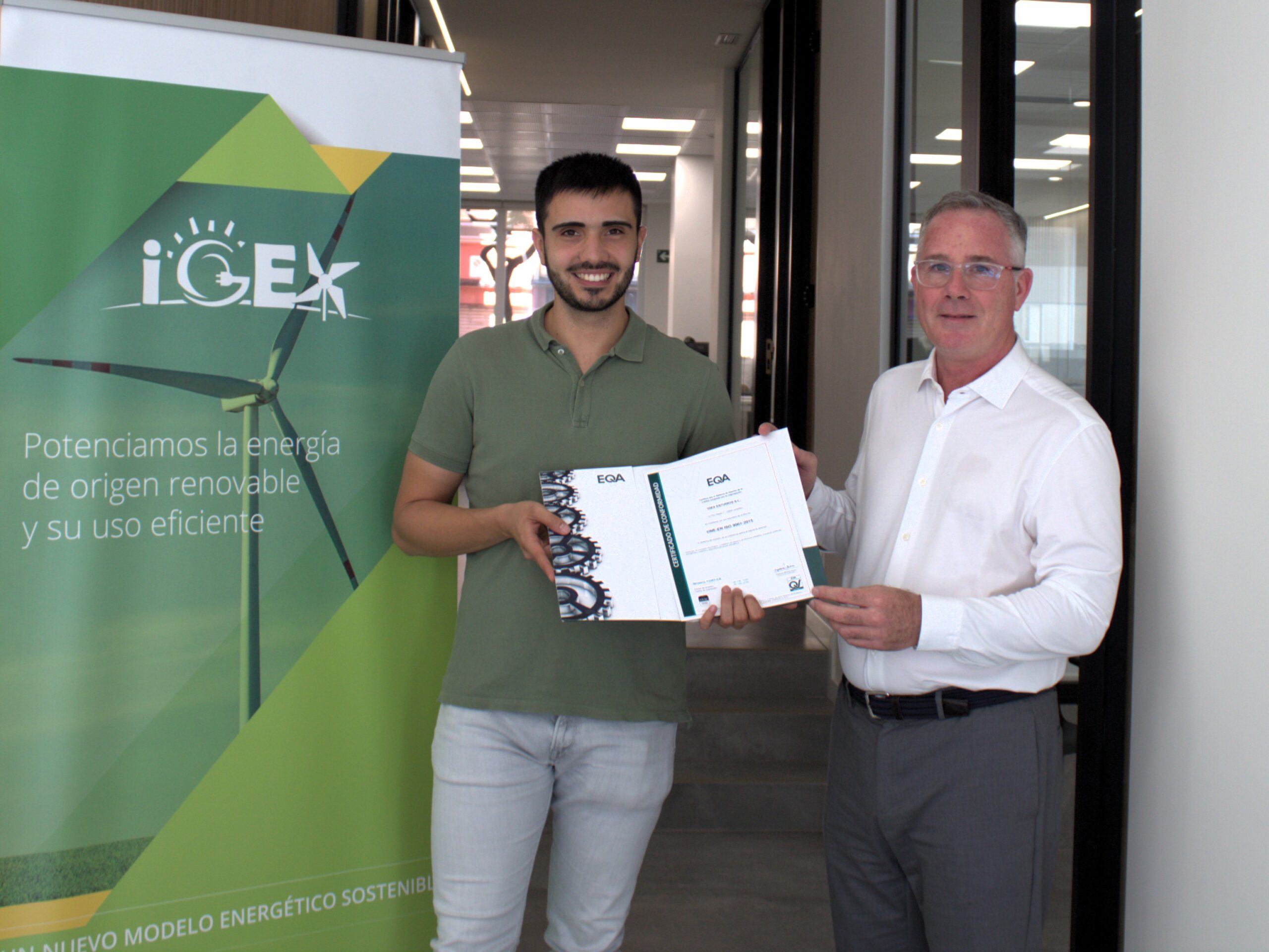 certificado igex iso 9001