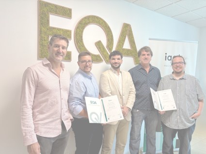 EQA certifica a IAGT en ISO 9001 e ISO 27001
